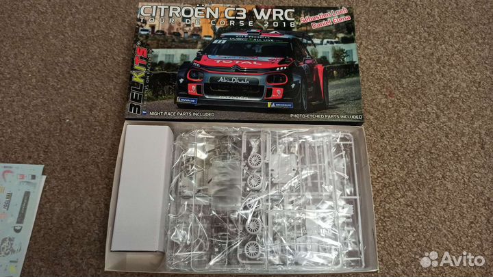 1/24 Belkits Citroen C3 WRC 2018