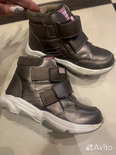 Ботинки демисезонные для девочки 29 размер