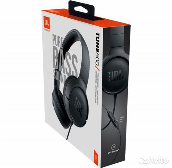 Новые наушники JBL T500