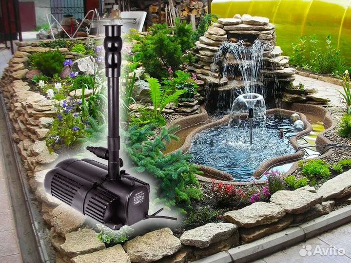 Фонтанные помпы для пруда