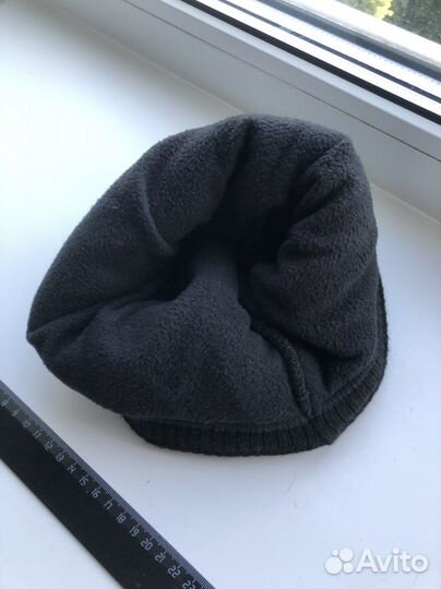 Мужская зимняя флисовая шапка