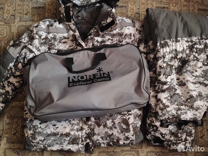 Костюм Norfin Explorer Camo Gray