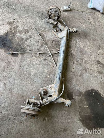 Балка задняя на на kia picanto