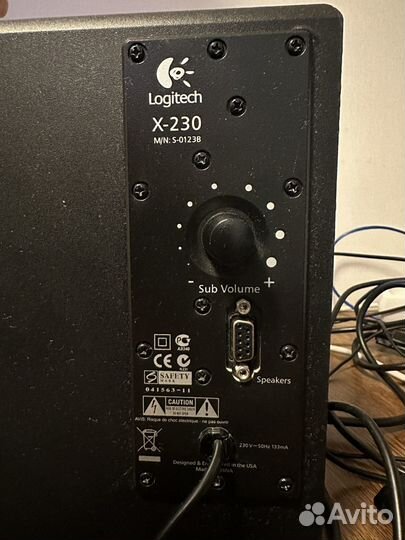 Колонки и сабвуфер Logitech x-230