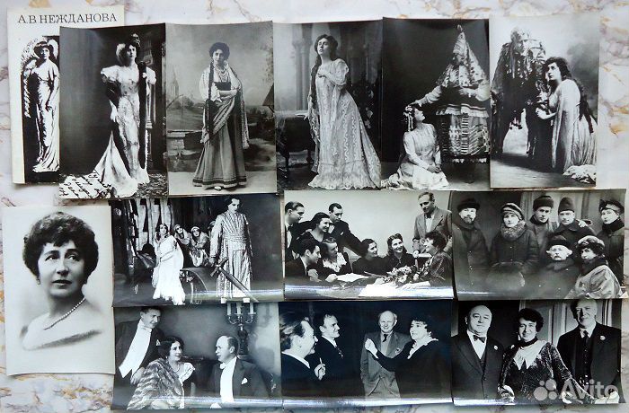 Открытки артистов СССР кино, театра, автографы