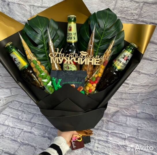 Съедобные букеты для мужчин и женщин