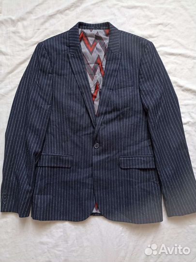 Пиджак шерстяной ASOS size M