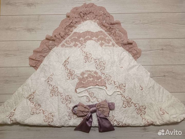 Одеяло на выписку из роддома весна/осень/лето