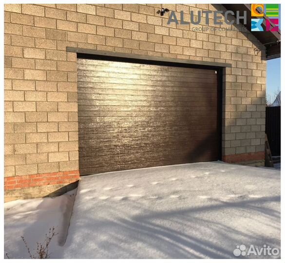 Гаражные ворота alutech