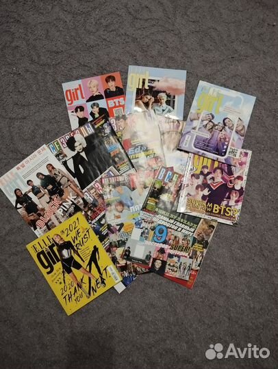 Журналы все звёзды и elle girl