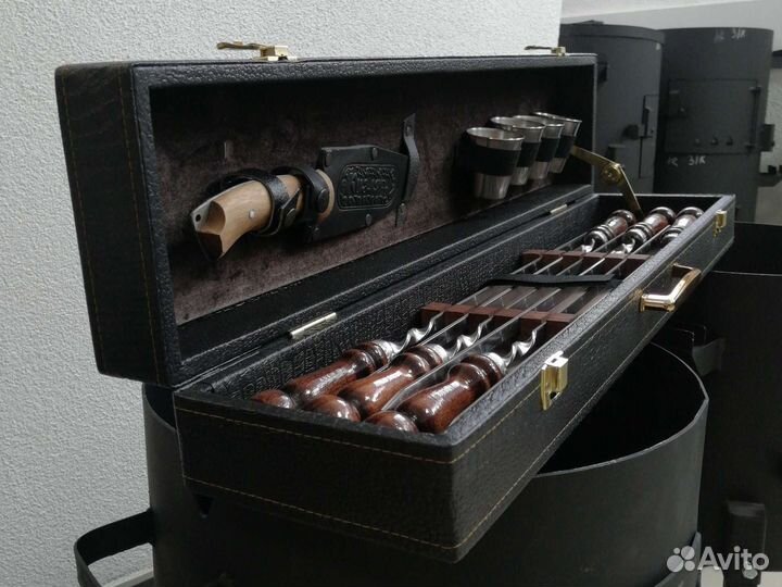 Шашлычный набор шампуров