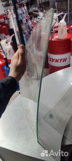 Стекло форточки глухое Газель комплект AGS Бор