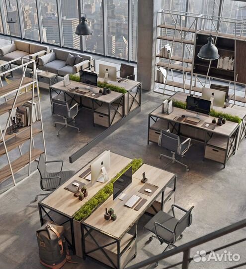 Мебель для офиса лофт