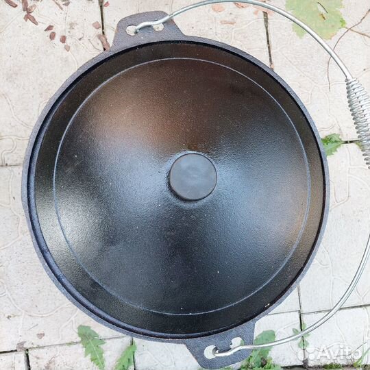 Казан чугунный 12 литров