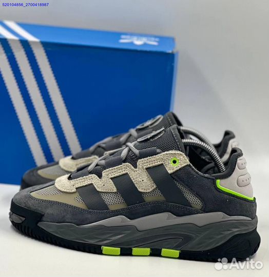 Кроссовки Adidas Niteball Grey (Арт.87577)