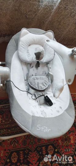 Детские электронные качели