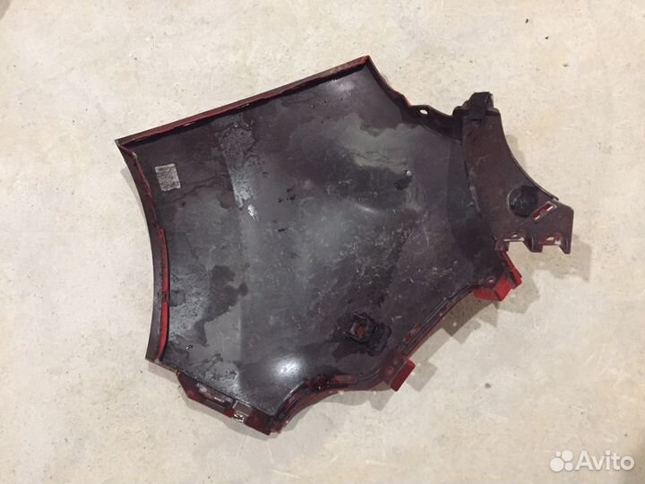 Накладка заднего бампера левая Kia Soul 2013-16