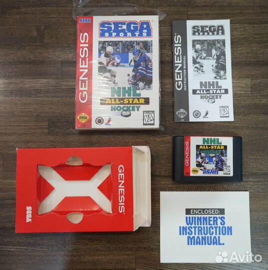 NHL All-Star Hockey Sega Genesis