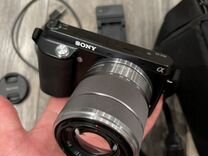 Фотоаппарат Sony nex f3 с объективом + сумка