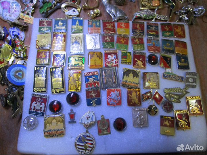 Значки США, ссср,кубы,Прибалтики,гербы, авиация