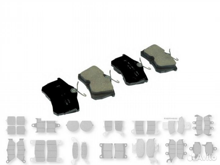 Колодки задние Honda Accord 6, 7 (Хонда Аккорд)