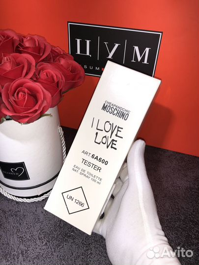 Духи Moschino I Love Love tester