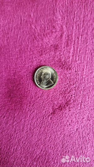 Золотая монета юар