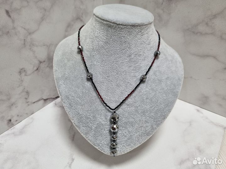 Бусы шпинель