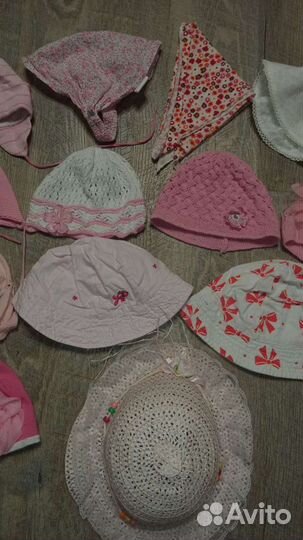 Головные уборы 6 мес-2 года