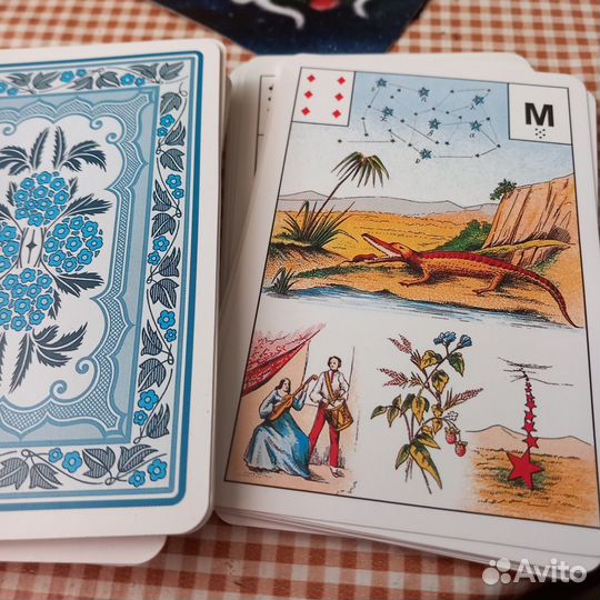 Карты taro ленорман оракул 54карты большая колода