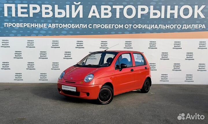 Daewoo Matiz 0.8 МТ, 2010, 98 242 км