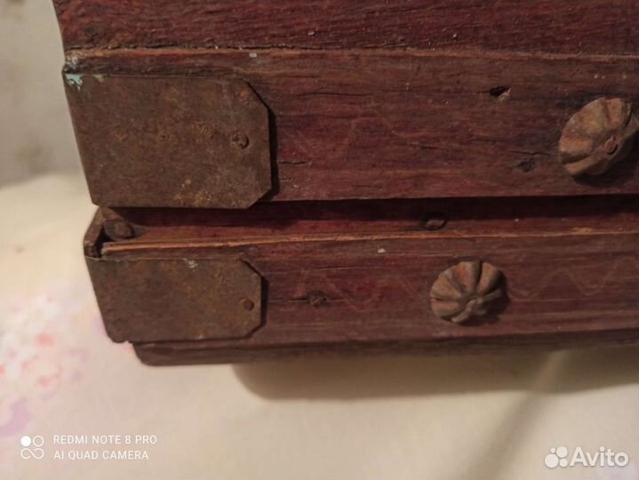 Чемодан маленький СССР ранний период под реставр