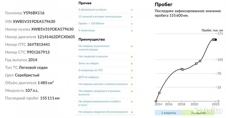Daewoo Gentra 1.5 МТ, 2014, 155 614 км