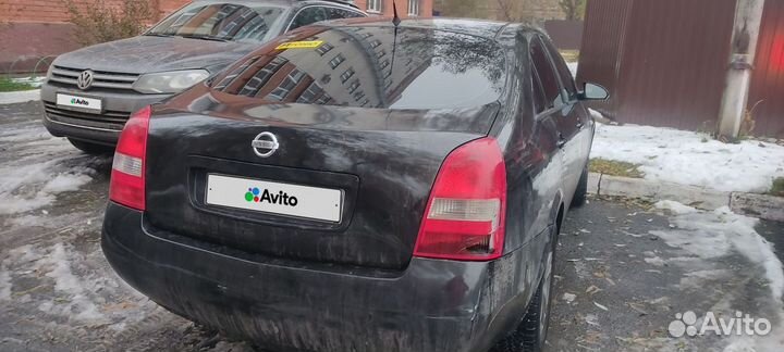 Nissan Primera 1.8 AT, 2005, 232 000 км