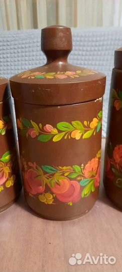 Ёмкости для сыпучих деревянные