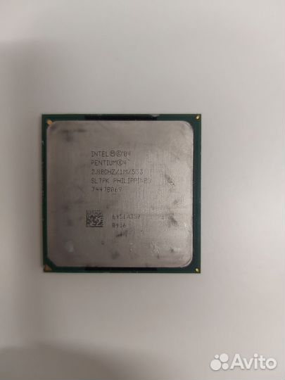 Процессор pentium 4 celeron