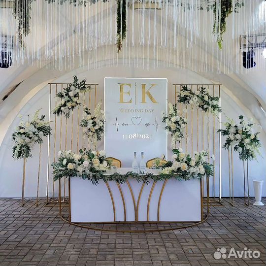 Фотозона Оформление свадьбы