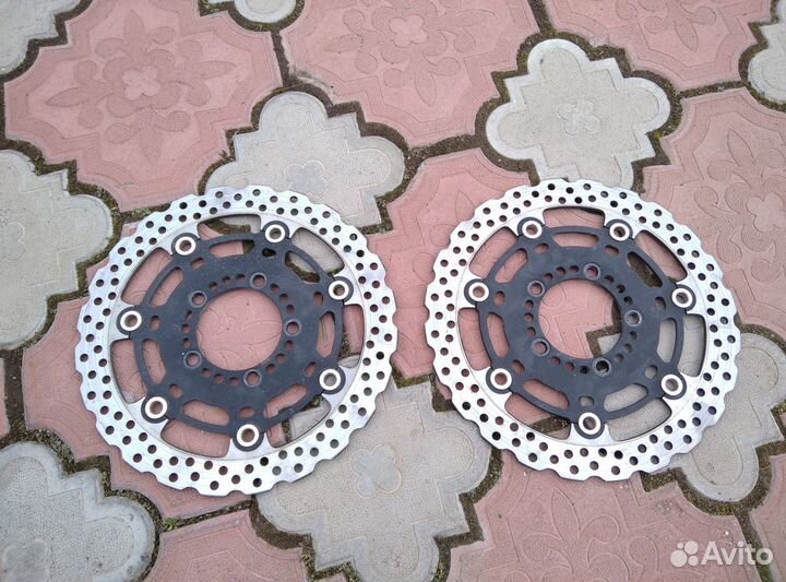 Передний тормозной диск kawasaki er6 er-6 er 6