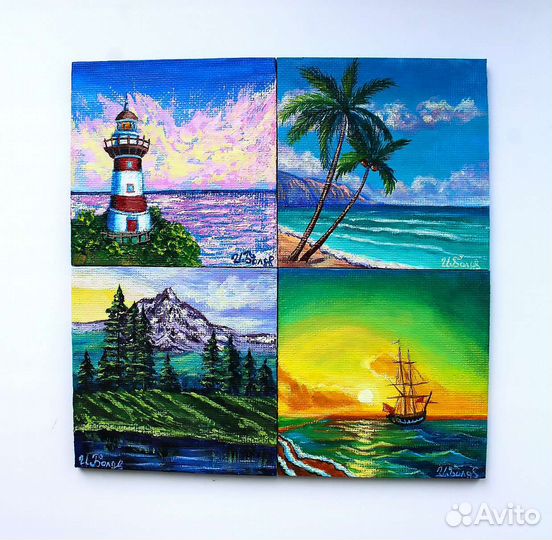 Магнит на холодильник ручной работы. Сувенир