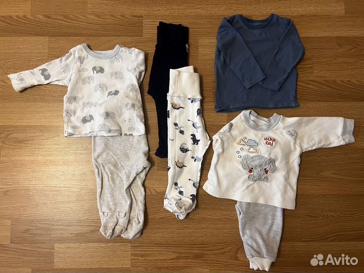 Вещи для мальчика 62-74 пакетом