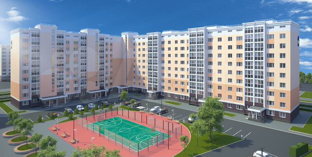 1-к. квартира, 34,7 м², 2/9 эт.