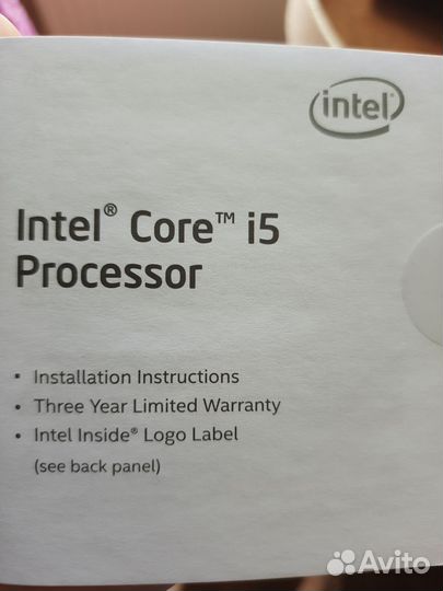 Продам процессор intel core i5-7500