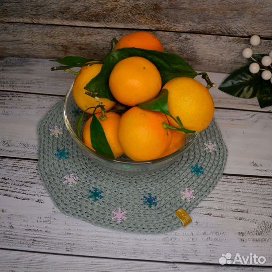 Подарок на новый год. Сервировочная салфетка