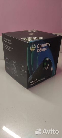 Умная колонка / тв приставка Sber SberBox Time