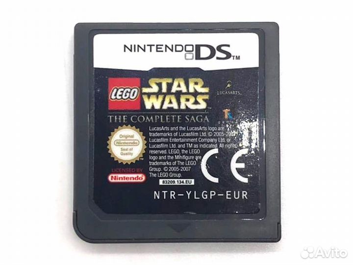 Lego Star Wars The Complete Saga, б/у, английский