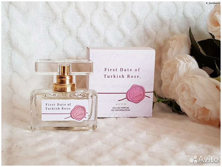 Парфюмерная вода First Date of Turkish Rose 30мл