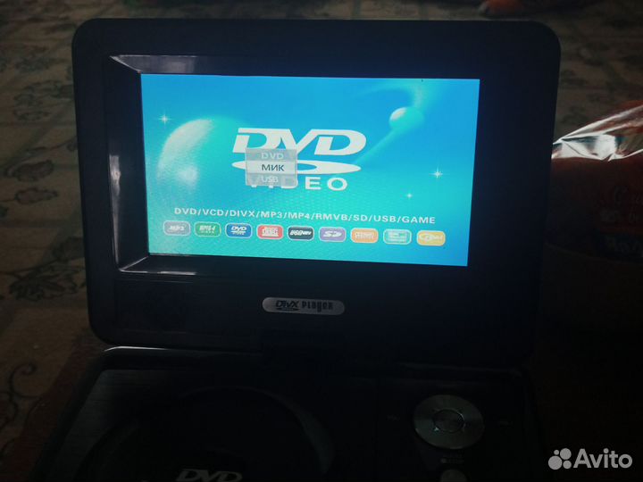 Портативный dvd плеер с тв