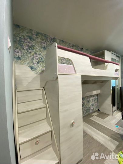 Кровать чердак