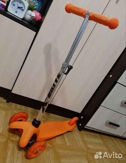 Самокат детский трехколесный бу