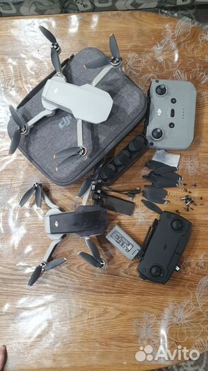 Квадрокоптер dji mini 2 цена за два